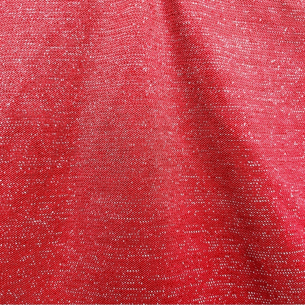 Ricki's Red Metallic Threaded Tank Top Blouse for Holidays - Picture 6 of 12